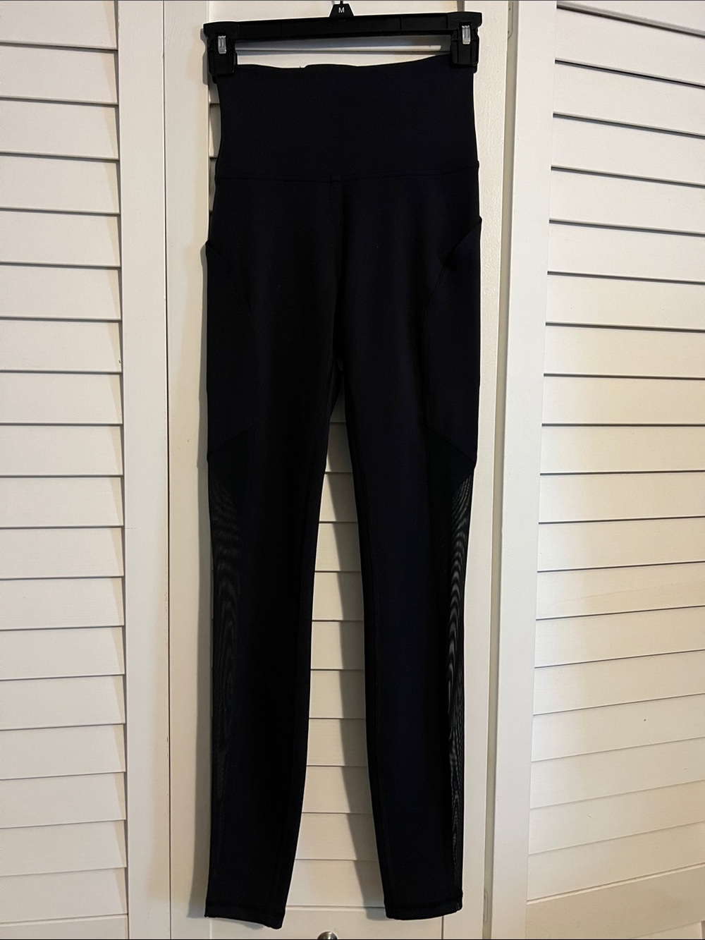 lululemon athletica Black High-Rise Leggings with Side Mesh